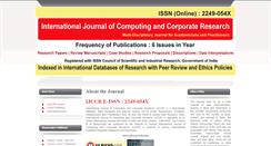 Desktop Screenshot of ijccr.com